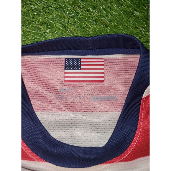 Bradley United States USA US USMNT PLAYER ISSUE Home 2012 Waldo Soccer Jersey M - Picture 5 of 9